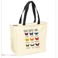 God Says I Am Special Bible Verse Religious Christian Tote Bag thumb 2