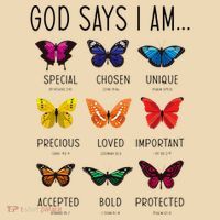 God Says I Am Special Bible Verse Religious Christian Tote Bag thumb 4