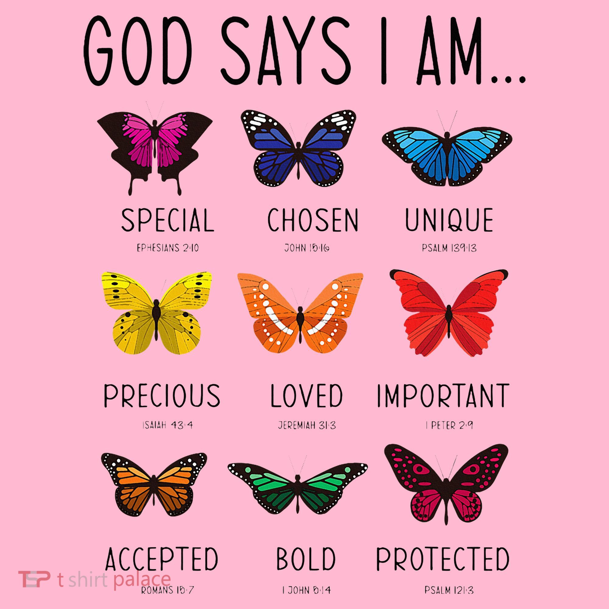 God Says I Am Special Bible Verse Religious Christian Coaster