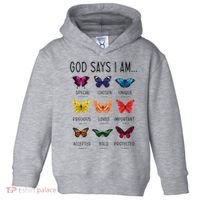 God Says I Am Special Bible Verse Religious Christian Toddler Hoodie thumb 0