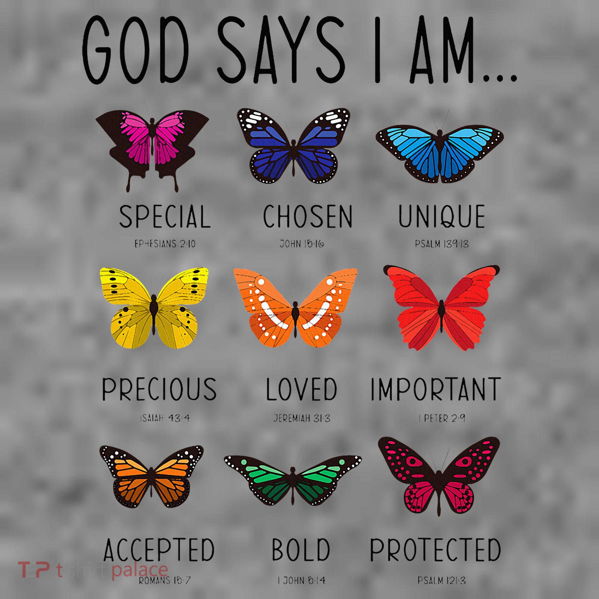 God Says I Am Special Bible Verse Religious Christian Toddler Hoodie