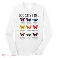 God Says I Am Special Bible Verse Religious Christian Long Sleeve Shirt thumb 0