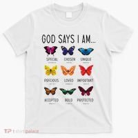 God Says I Am Special Bible Verse Religious Christian T-Shirt thumb 0