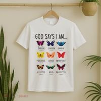 God Says I Am Special Bible Verse Religious Christian T-Shirt thumb 2
