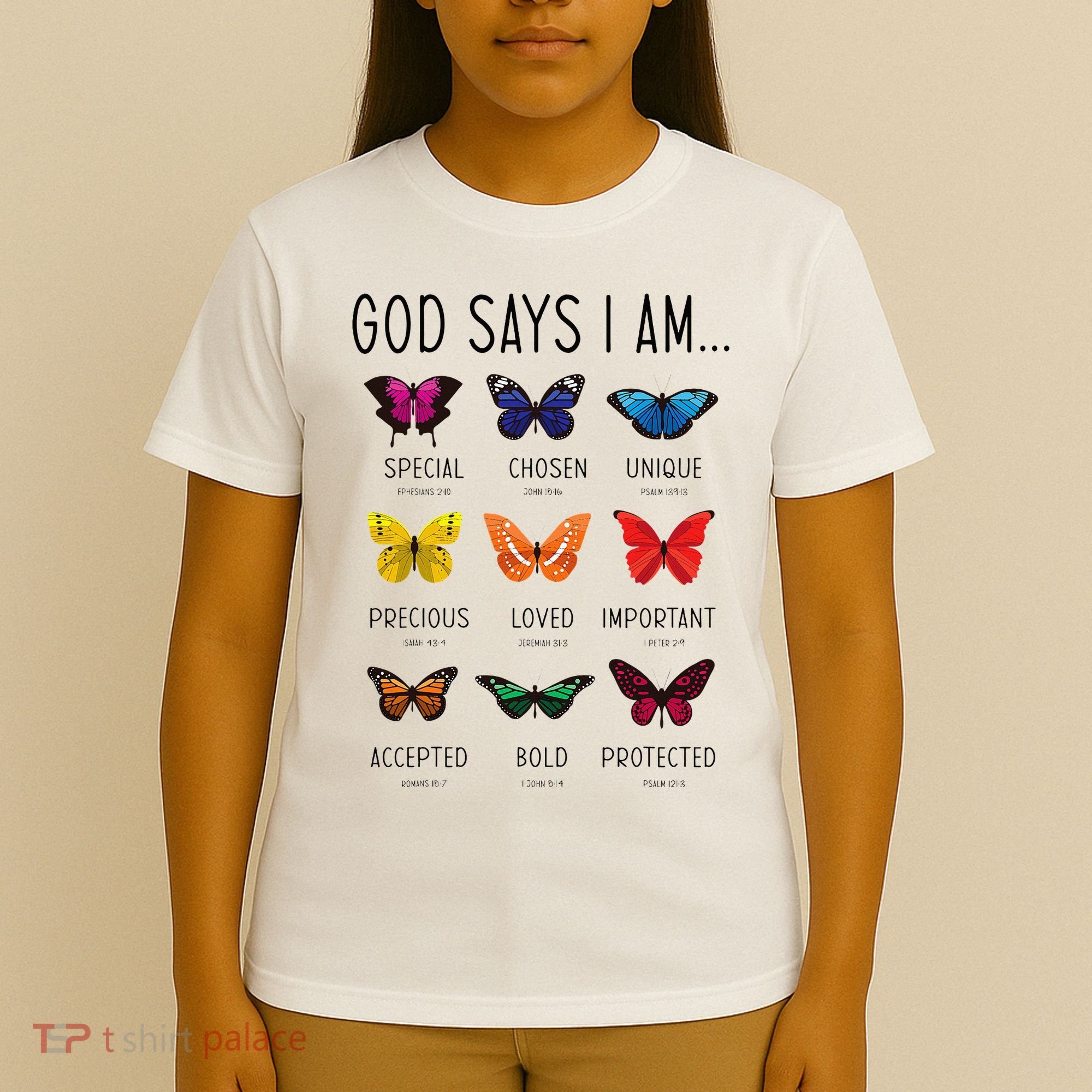 God Says I Am Special Bible Verse Religious Christian T-Shirt