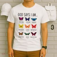 God Says I Am Special Bible Verse Religious Christian T-Shirt thumb 6