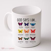 God Says I Am Special Bible Verse Religious Christian Coffee Mug thumb 0