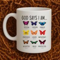 God Says I Am Special Bible Verse Religious Christian Coffee Mug thumb 2