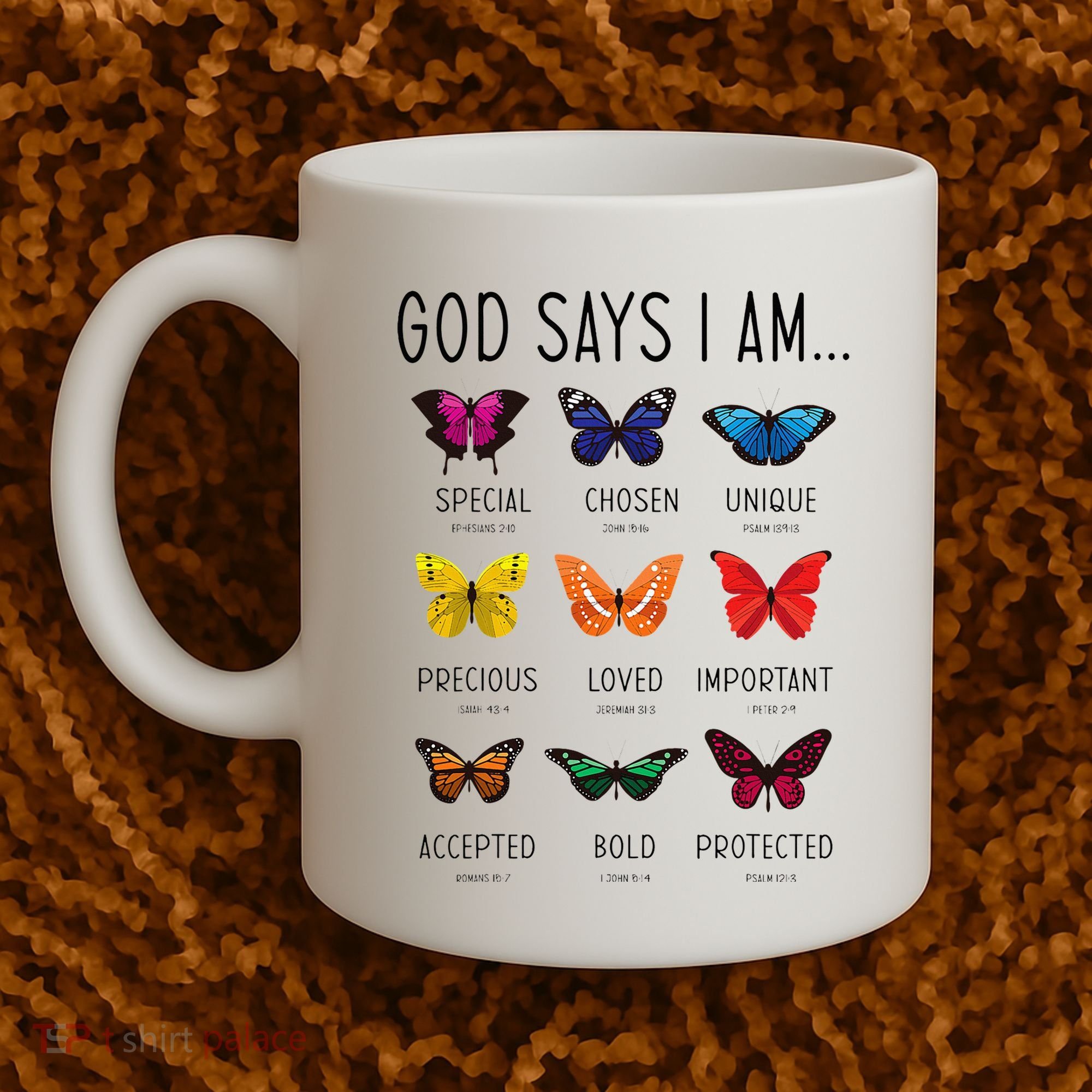 God Says I Am Special Bible Verse Religious Christian Coffee Mug