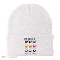 God Says I Am Special Bible Verse Religious Christian Beanie thumb 0