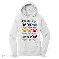 God Says I Am Special Bible Verse Religious Christian Women's Hoodie thumb 0