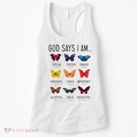 God Says I Am Special Bible Verse Religious Christian Women's Tank Top thumb 0