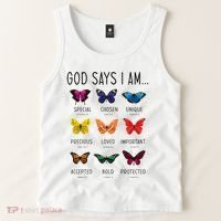 God Says I Am Special Bible Verse Religious Christian Tank Top thumb 2