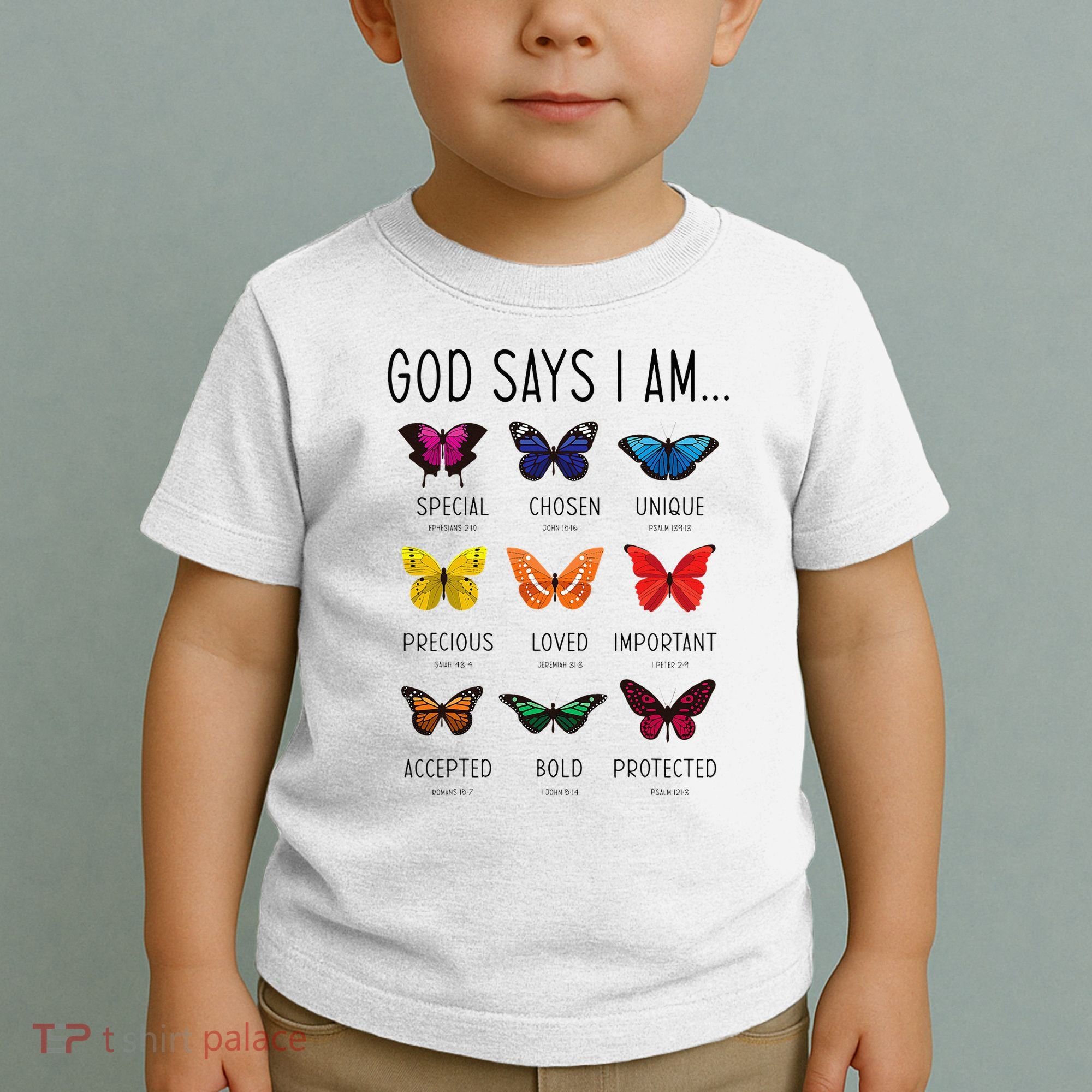 God Says I Am Special Bible Verse Religious Christian Toddler T-Shirt