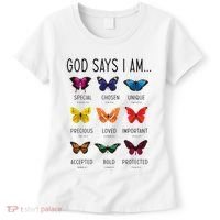 God Says I Am Special Bible Verse Religious Christian Women's T-Shirt thumb 0
