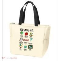 God Says I Am Teacher Tote Bag thumb 3