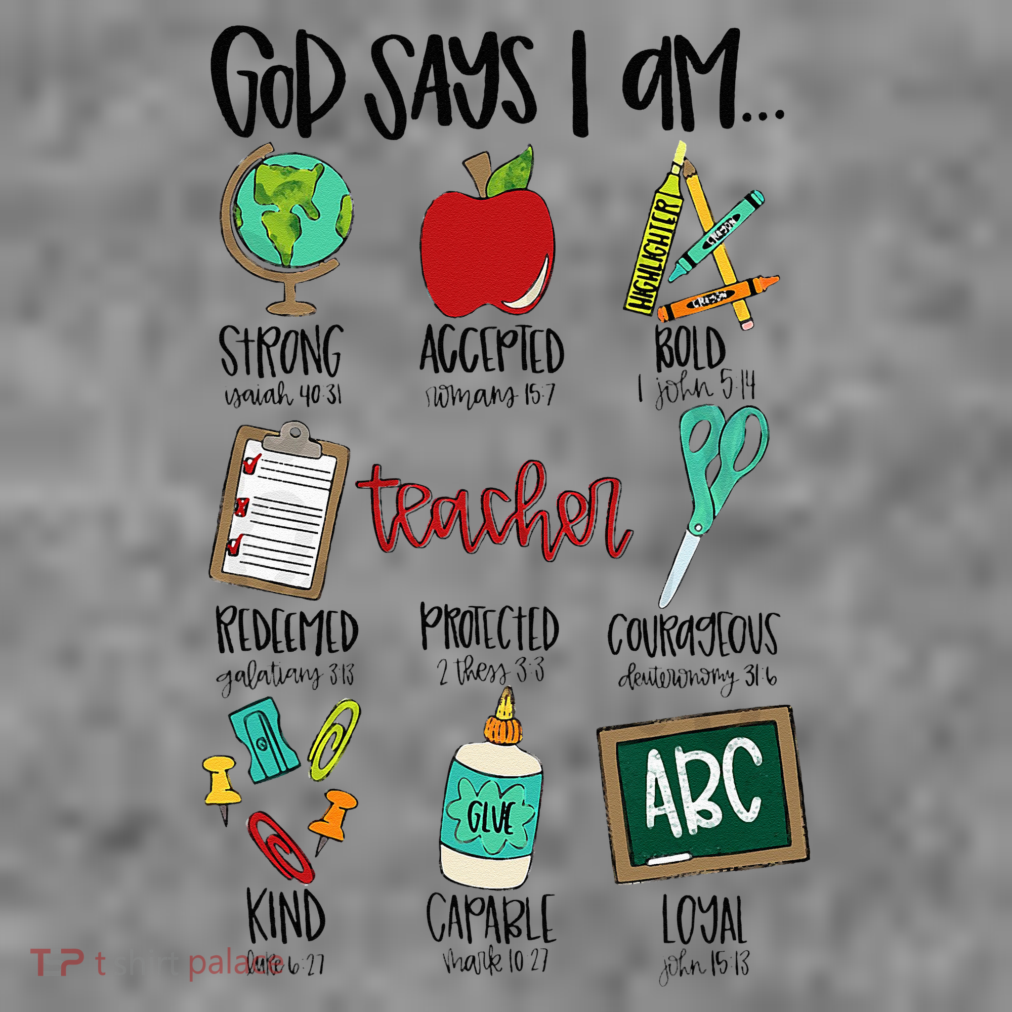 God Says I Am Teacher Toddler Hoodie