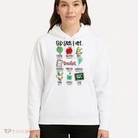 God Says I Am Teacher Hoodie thumb 5