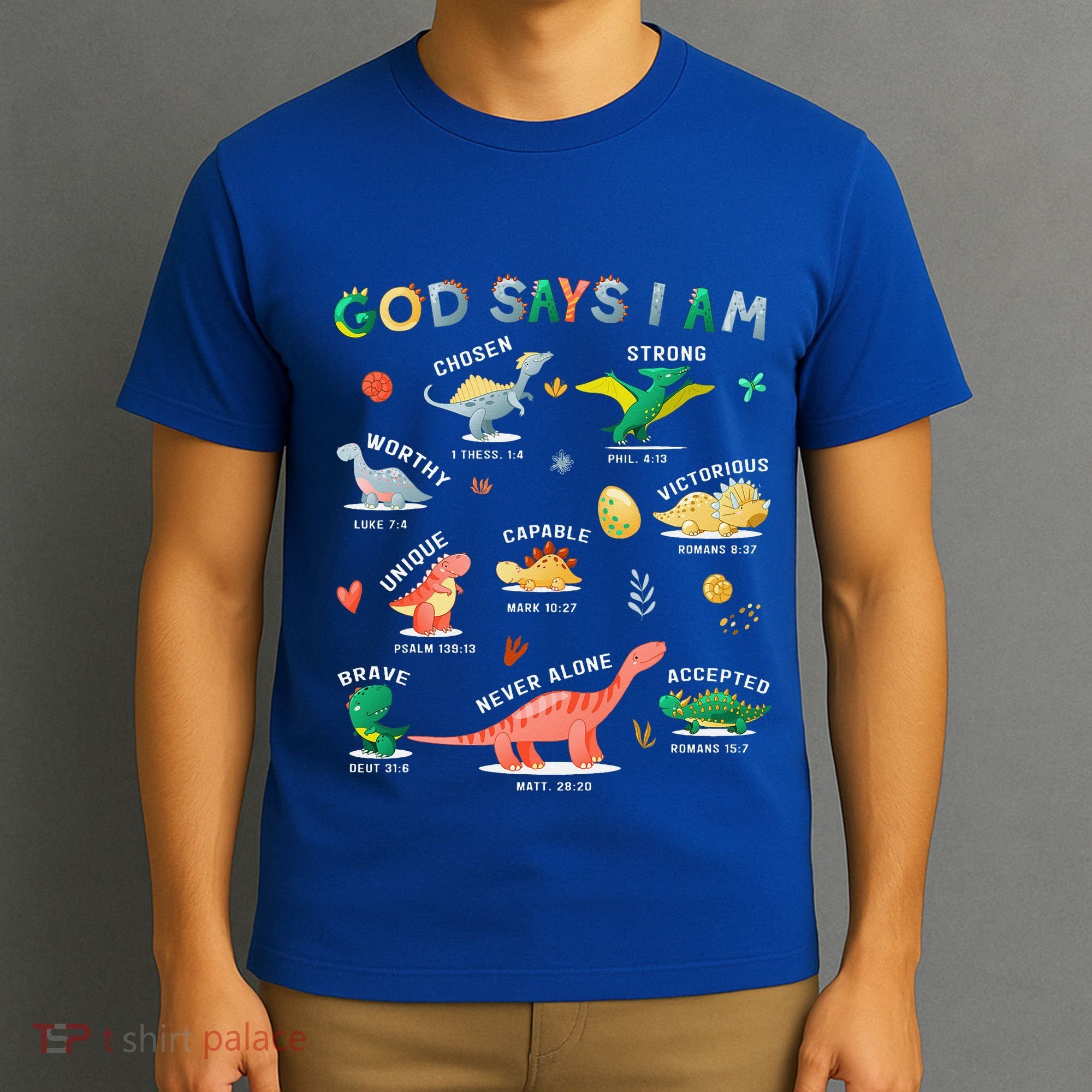 God Says I Am Dinosaur T-Shirt