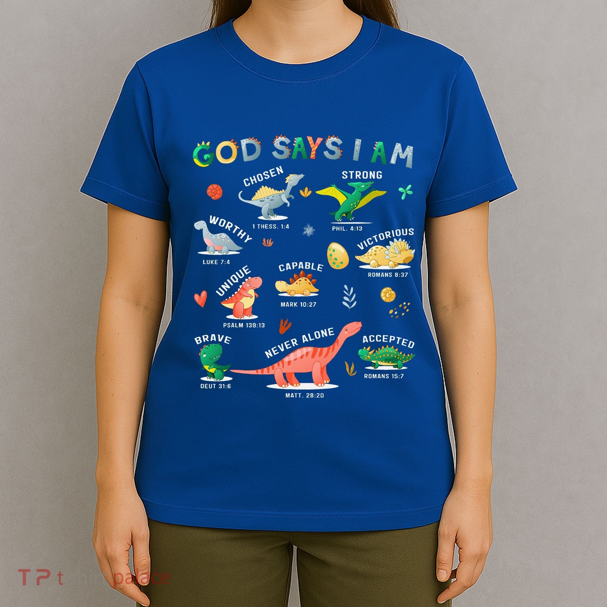 God Says I Am Dinosaur T-Shirt