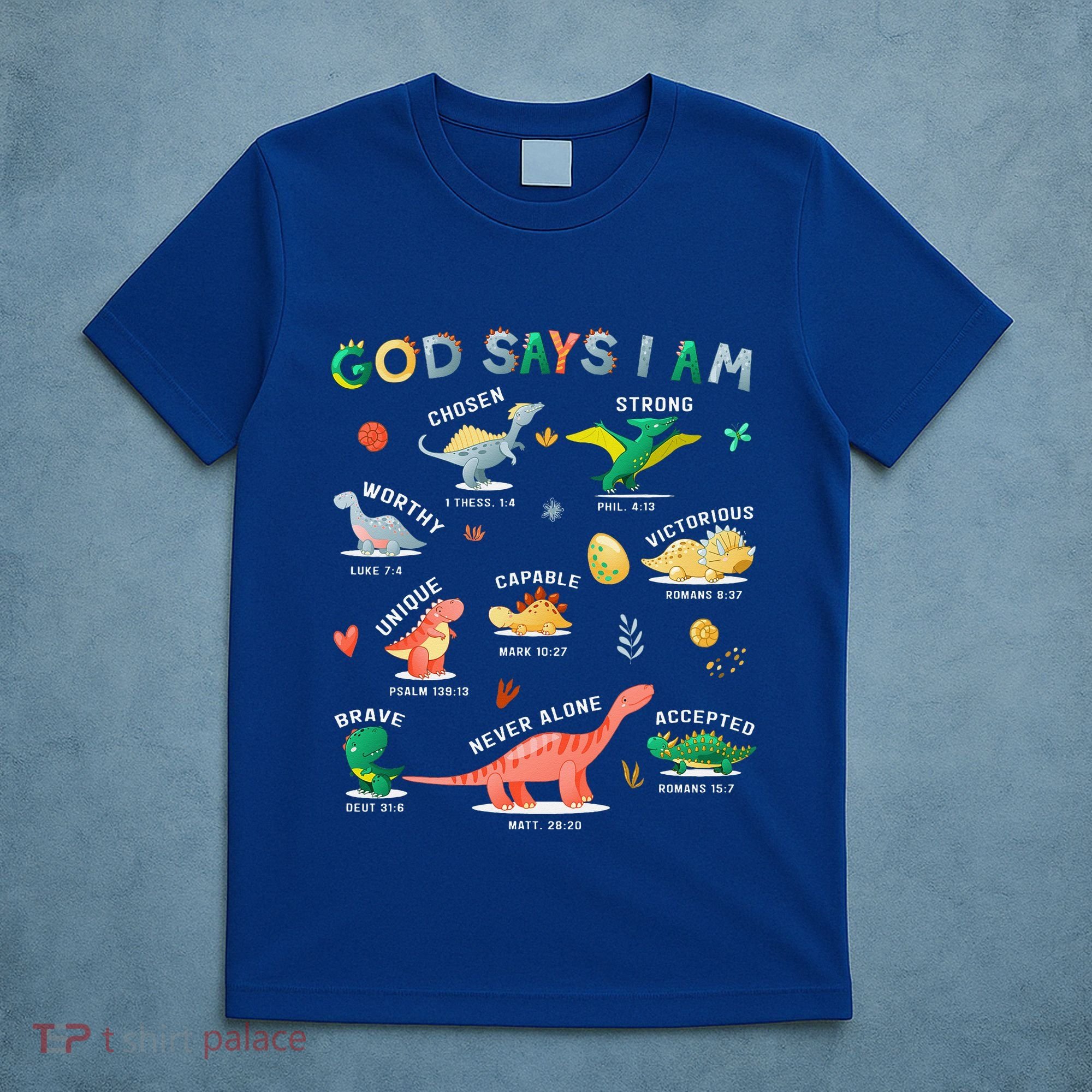 God Says I Am Dinosaur T-Shirt