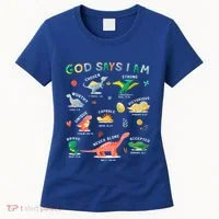 God Says I Am Dinosaur Women's T-Shirt thumb 0