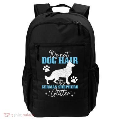 Ger Shepherd It's Not Dog Hair Ger Shepherd Glitter Gift Backpack
