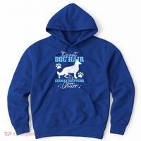 Ger Shepherd It's Not Dog Hair Ger Shepherd Glitter Gift Hoodie thumb 0