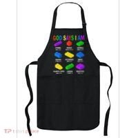 God Says I Am Building Brick Builder Block Christian Apron thumb 0
