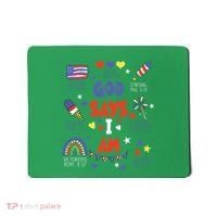 God Says I Am July 4th Christian Bible Verse Mousepad thumb 0