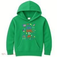 God Says I Am July 4th Christian Bible Verse Kids Hoodie thumb 0