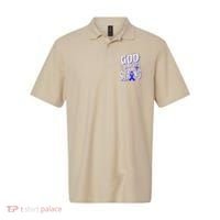 God Says IM Strong Survivor Juvenile Arthritis Awareness Polo thumb 0