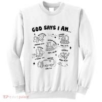 God Says I Am Truck Construction Christian Bible Verse Sweatshirt thumb 0