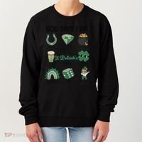 God Says I Am Retro St PatrickS Day Women's Sweatshirt thumb 0