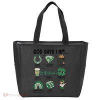 God Says I Am Retro St PatrickS Day Tote Bag thumb 0