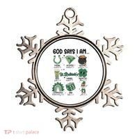 God Says I Am Retro St PatrickS Day Ornament thumb 0