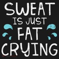 Gym Sweat Is Just Fat Crying Funny Workout Fitness Women's Tank Top thumb 5
