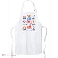 God Says I Am July 4th Christian Bible Verse Apron thumb 0