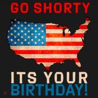 Go Shorty Its Your Birthday America 4th Of July 1 Women's Long Sleeve Shirt thumb 2