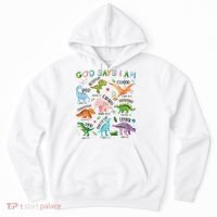 God Says I Am Dinosaur Lover Bible Verse Hoodie thumb 0