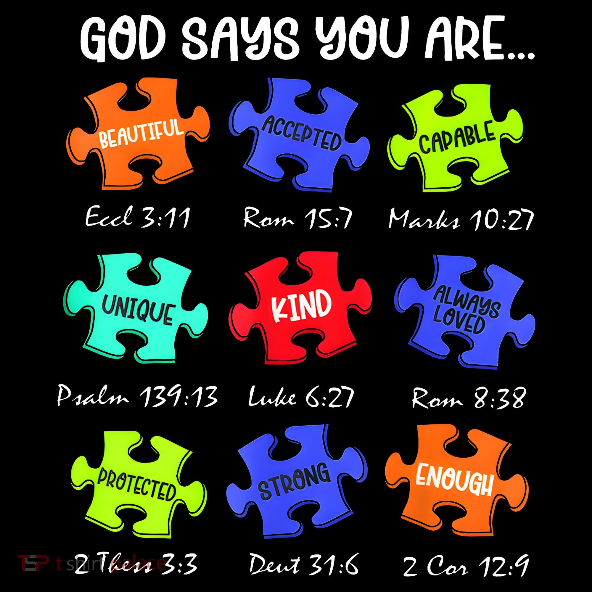 God Says I Am Autism Awareness Retro Be Kind Coffee Mug