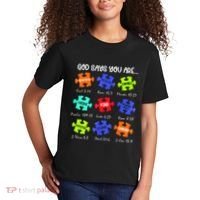 God Says I Am Autism Awareness Retro Be Kind Kids T-Shirt thumb 2