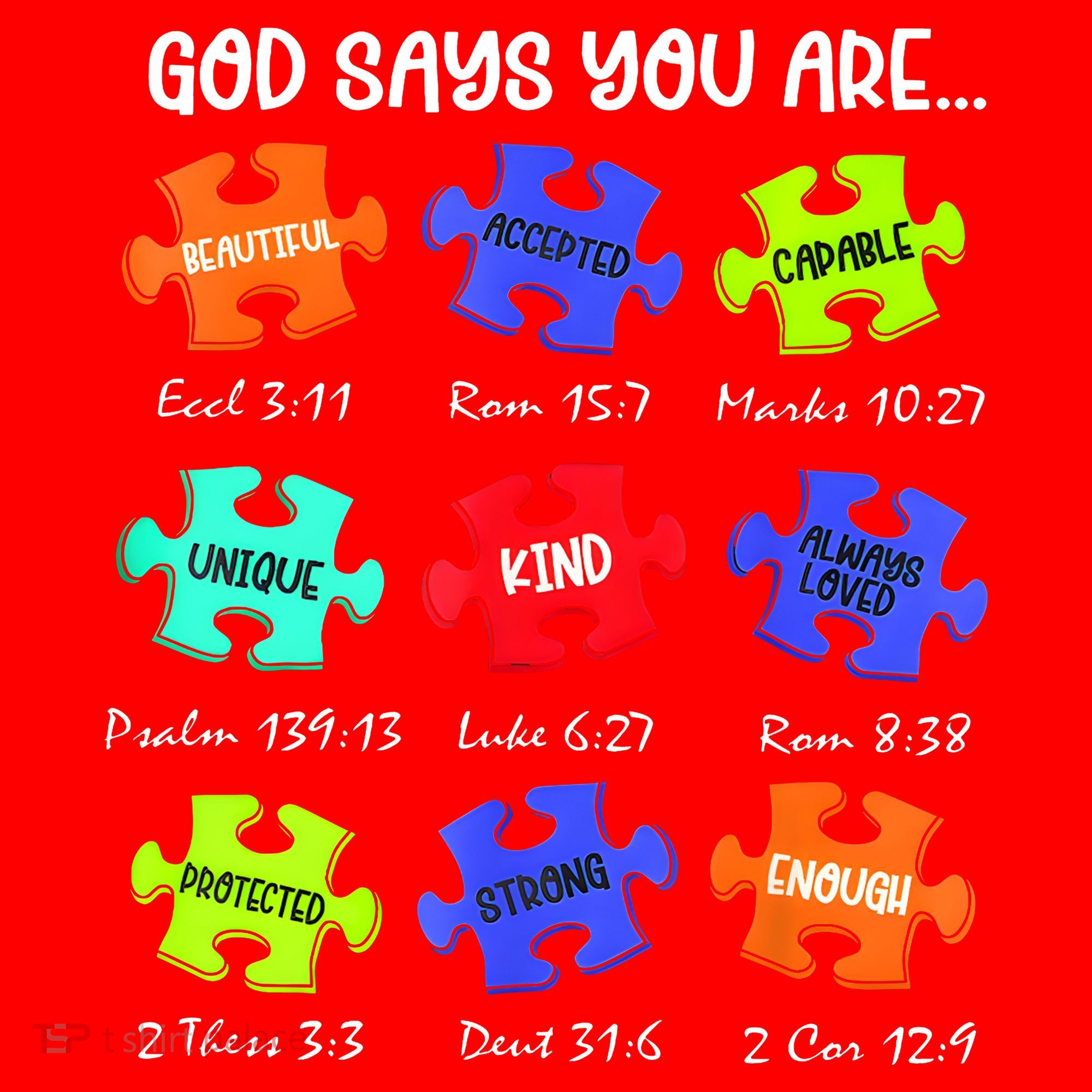 God Says I Am Autism Awareness Retro Be Kind Santa Hat