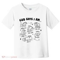 God Says I Am Truck Construction Christian Bible Verse Toddler T-Shirt thumb 0