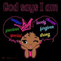 God Say I Am Black Female Coffee Mug thumb 5
