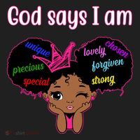 God Say I Am Black Female Hat thumb 2