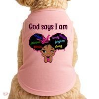 God Say I Am Black Female Doggie Tank thumb 0