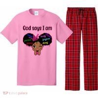 God Say I Am Black Female Pajama Set thumb 0