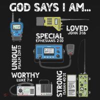 God Says I Am Ham Radio Lover Christian Women's Hoodie thumb 2