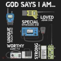 God Says I Am Ham Radio Lover Christian Hat thumb 2